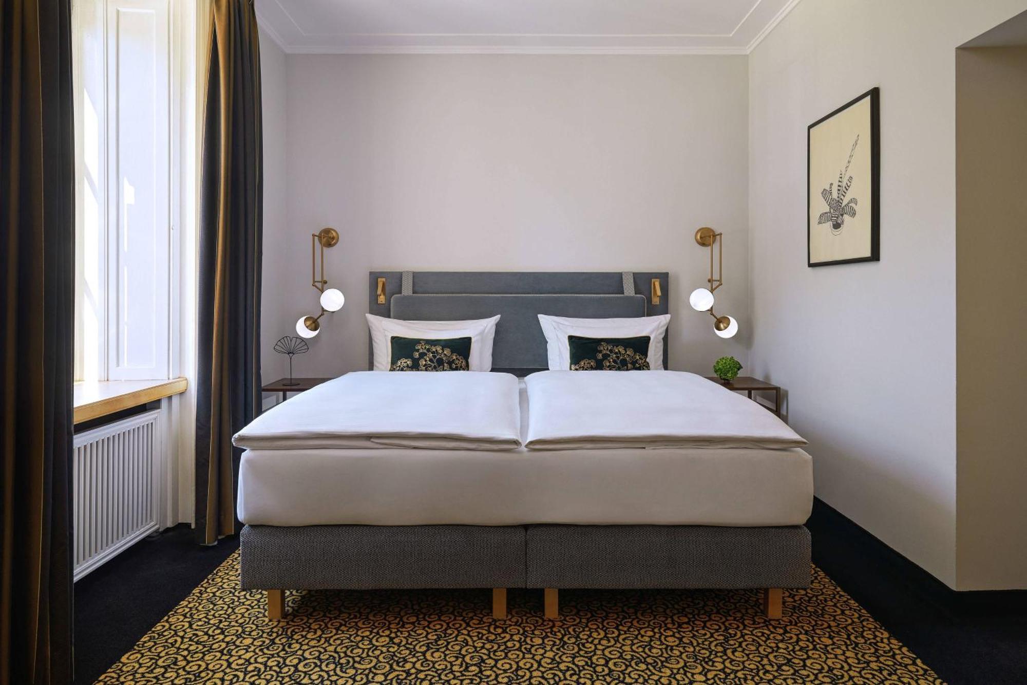 魏玛大象酒店-傲途格精选 外观 照片 A room at the Hotel Axelmannstein